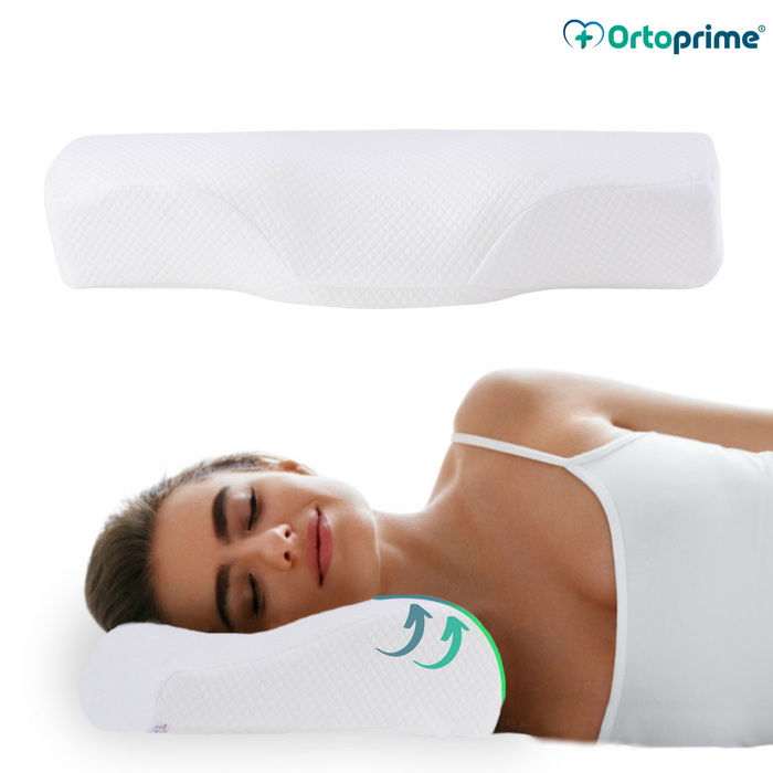 Almohada Cervical Ergonómica Viscoelástica  | Descanso Reparador