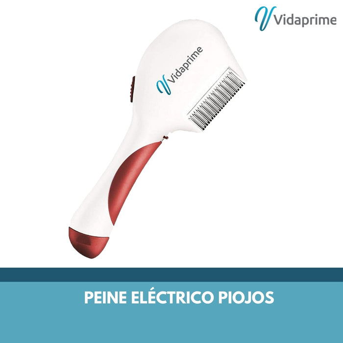 Peine Eléctrico Anti Piojos y Liendres Profesional