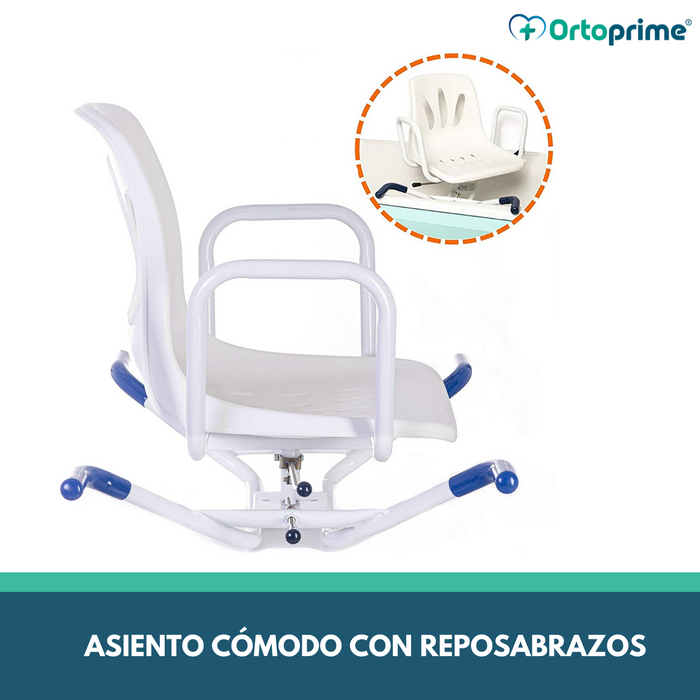 Silla de Bañera Giratoria 360º Confort