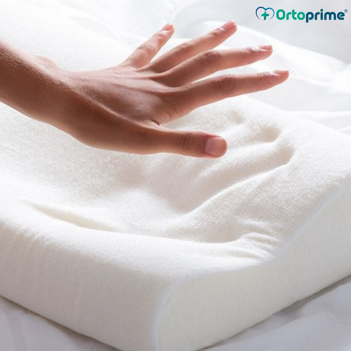 Almohada Cervical Ergonómica Viscoelástica  | Descanso Reparador