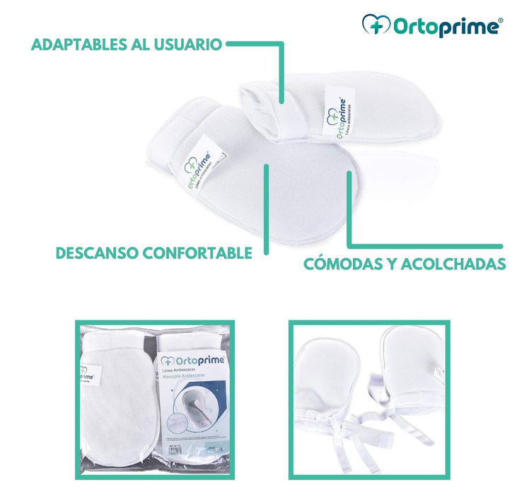 Manoplas Antiescaras Protección Anti-Arañazos Pack 2 Unidades
