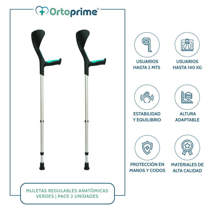 muletas-regulables-verdes-anatomicas-ortoprime
