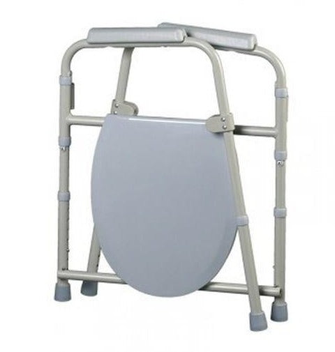 Silla WC con Tapa y Reposabrazos