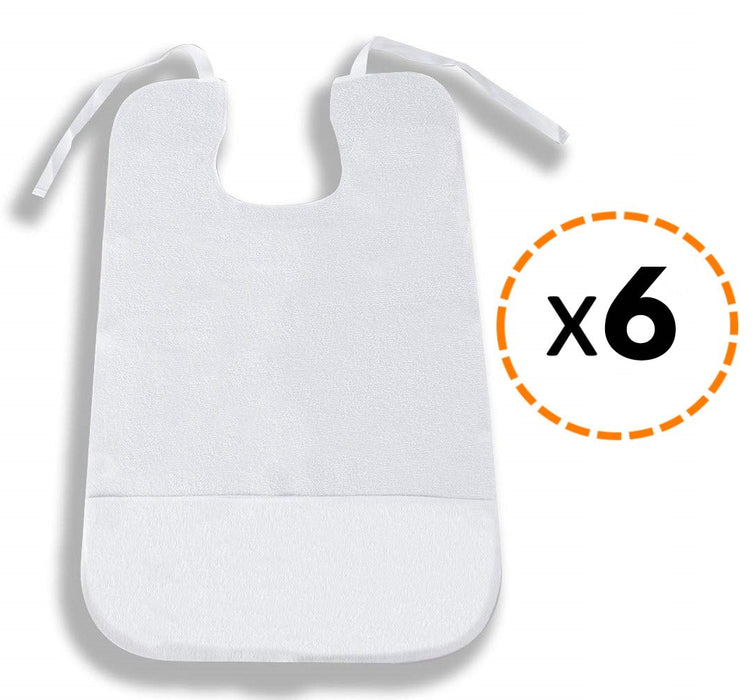 Babero Adulto Impermeable Rizo
