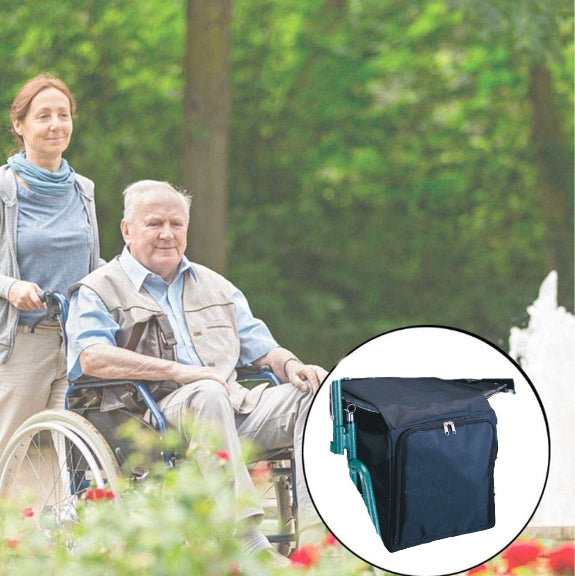 Bolso Complementario para Silla de Ruedas | Azul Marino