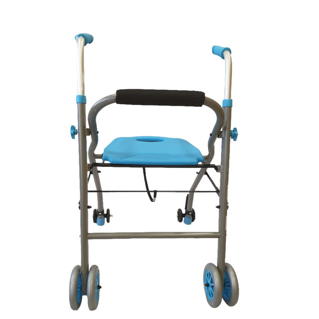 Andador Ortopédico Aluminio con Frenos por Presión