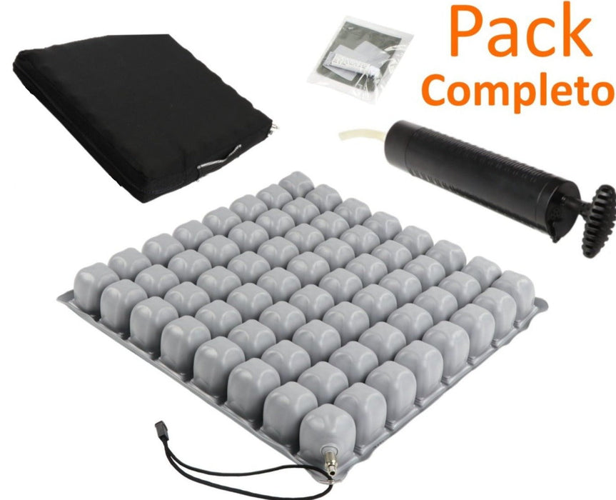Cojín Antiescaras de Aire con Funda + Pack Completo