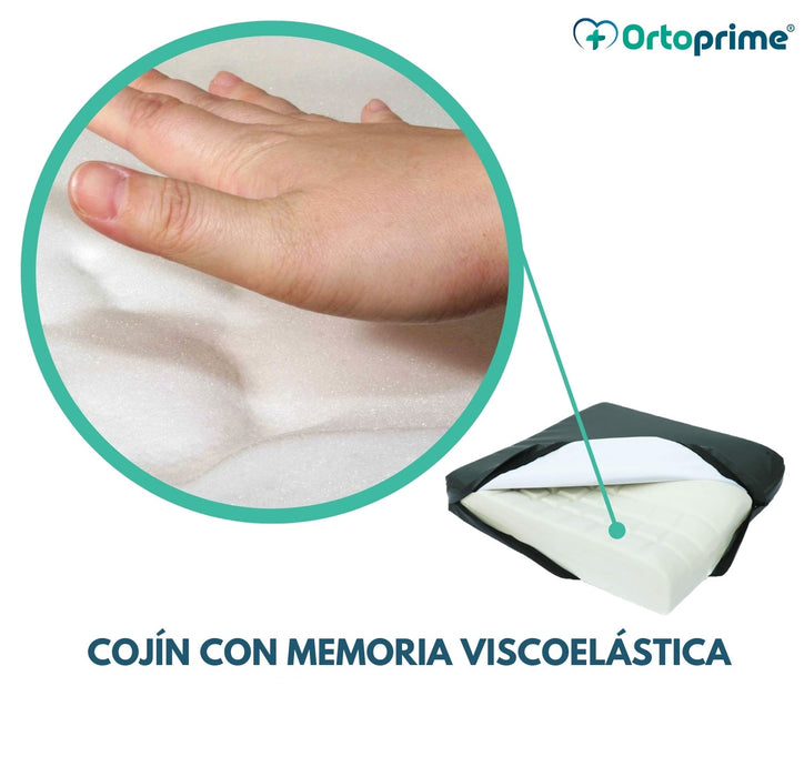 Cojín Antiescaras para Silla de Ruedas Viscoelástico 80kg/m3