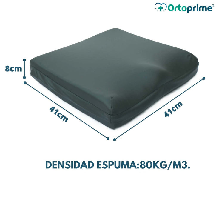 Cojín Antiescaras para Silla de Ruedas Viscoelástico 80kg/m3