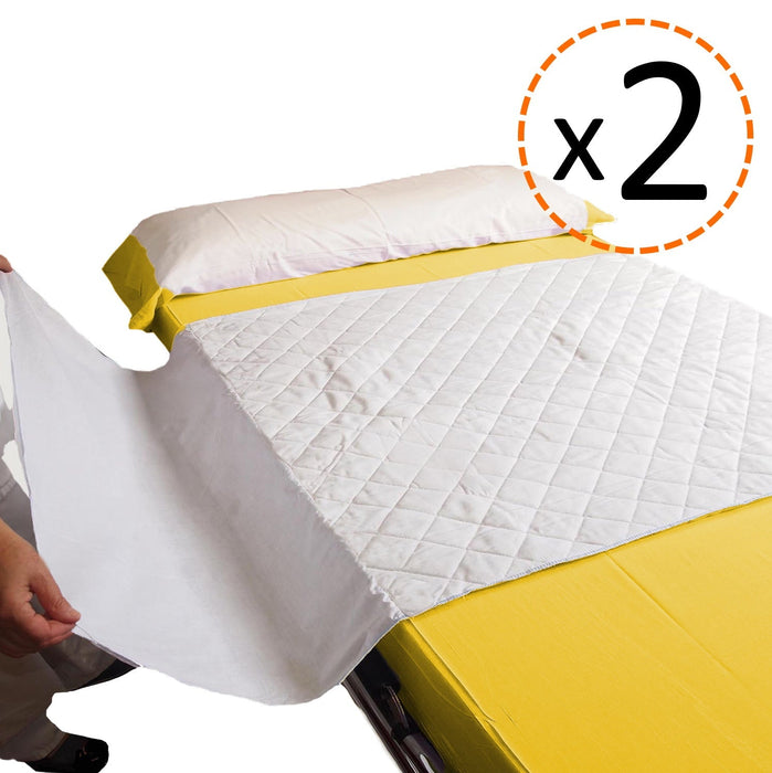 PACK 2 Empapadores Super Absorbentes Cama 135 cm 4,65 Litros/m2