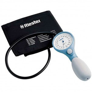 Tensiómetros Aneroides Riester ri-san Color Azul, Brazalete Velcro - OrtoPrime
