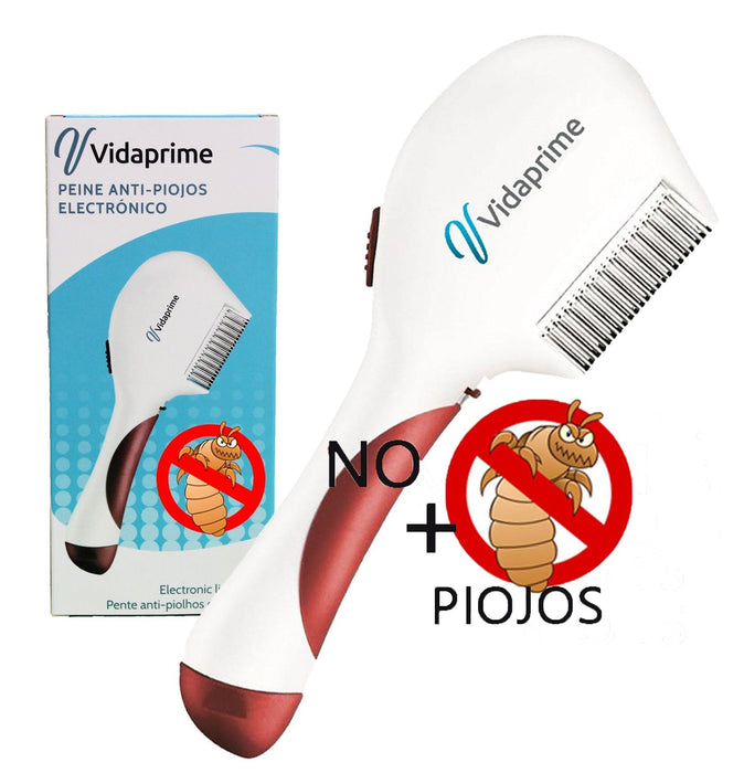 Peine Eléctrico Anti Piojos y Liendres Profesional