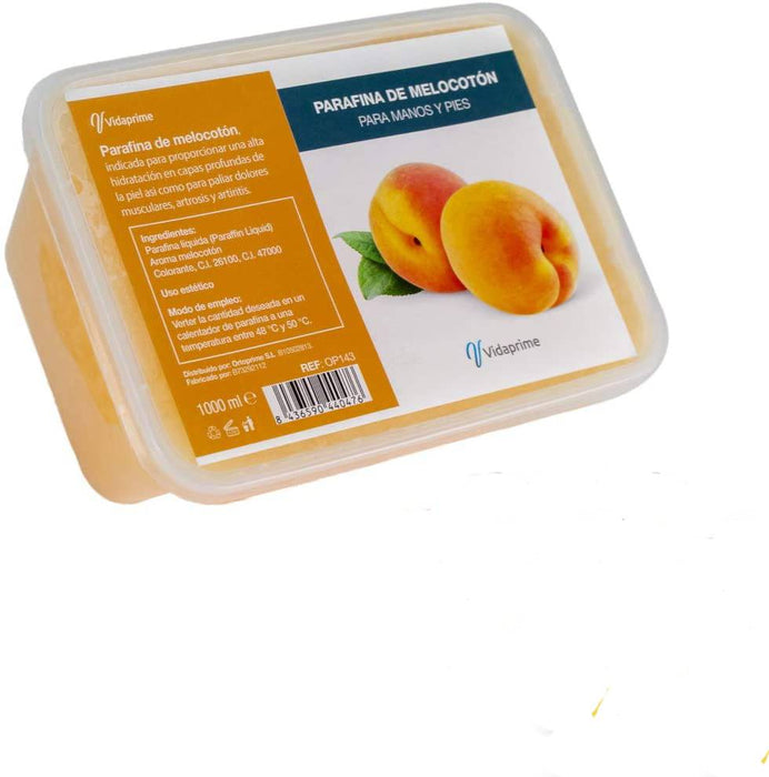 Parafina de Rehabilitación para Manos y Pies 1000ml | Melocotón