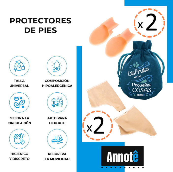 Set Completo de Reparadores para Juanetes | Cuatro Unidades