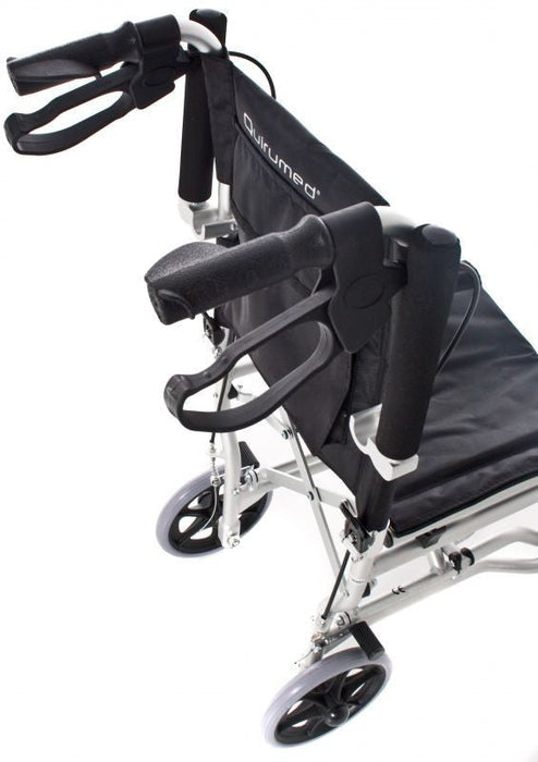 Silla de Ruedas Pequeña Aluminio Super ESTRECHA | Perfecta para Viajar