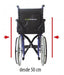 Silla de Ruedas Super Estrecha Ascensor (50 cm) - OrtoPrime